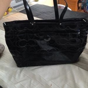 Coach diaper bag