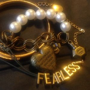 Christian jewelry bundle BCBG Fearless Necklace