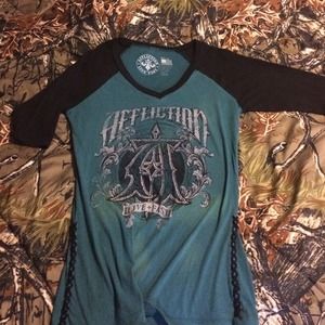 Affliction 3/4 sleeve