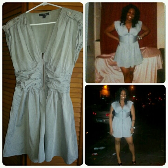 Gray Fashion dress