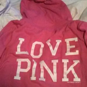 Vs pink hoodie