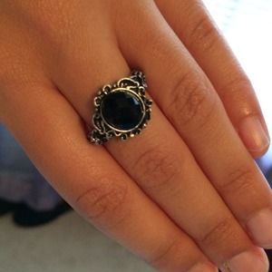 Silver vintage ring