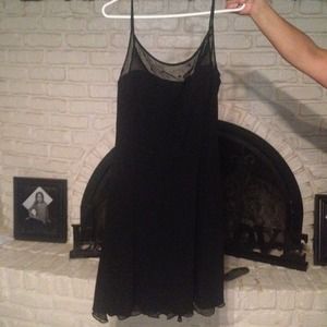 black evening dress