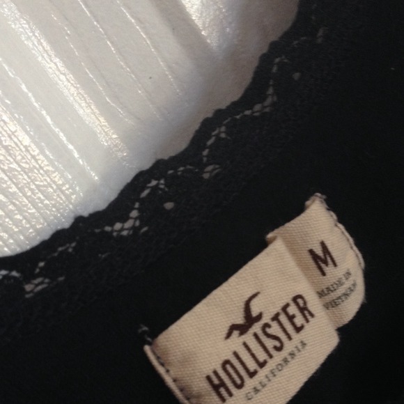 Black Ruffle Tank Top - Picture 2 of 3