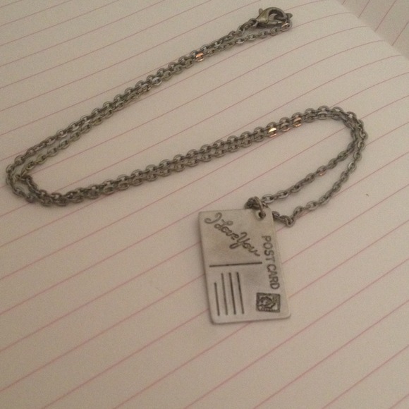 💃sale👏Post card necklace