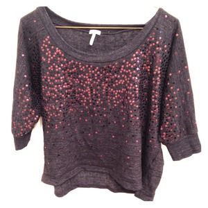 SOLD Splendid sequin sweatshirt