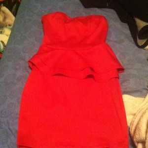 Red dress