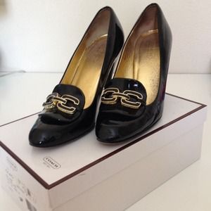 Black Coach heels