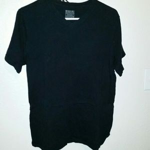 SOLD ~ Black V-neck top
