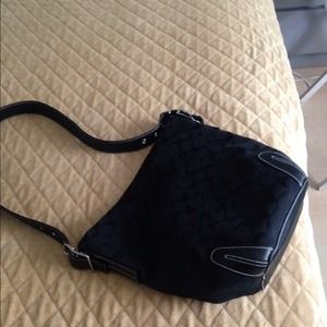 Coach black bag