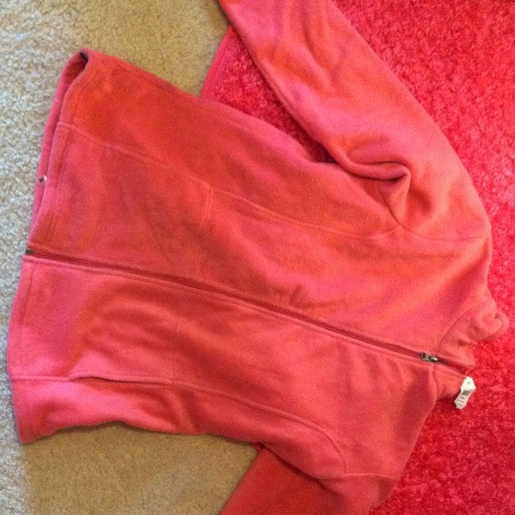 Pink jacket ( fake north face)
