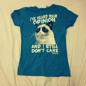 Grumpy cat top