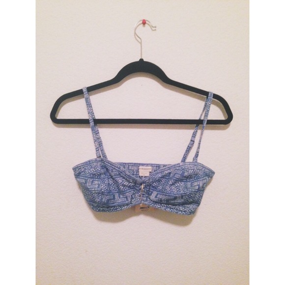 *SALE 13 🅿️🅿️* OBEY Blue Denim Bralette