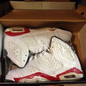 AIR JORDAN WHITE INFARED 6s