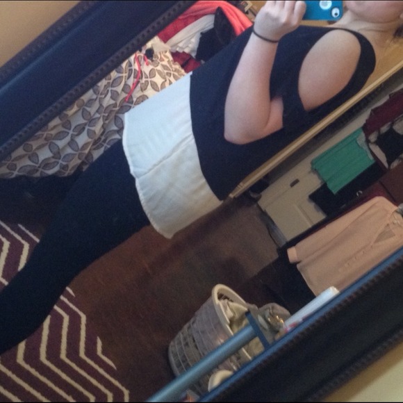 High low color block blouse - Picture 3 of 3