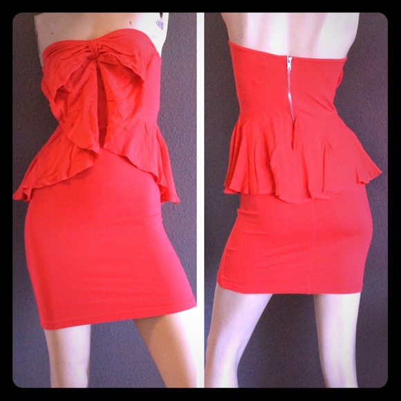 🚫SOLD⬇️REDUCED🎀 NWT H&M Bow Dress 🎀 - Picture 1 of 4