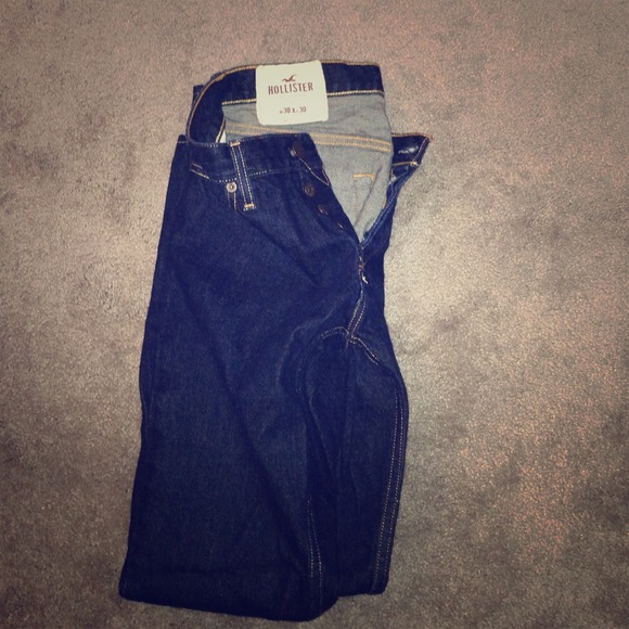 MENS skinny dark blue jeans.1⃣