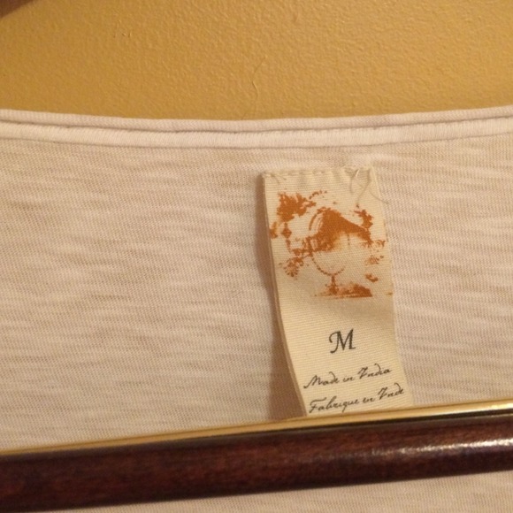 Anthropologie Quarter Sleeved Top - Size Medium - Picture 3 of 3