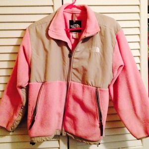 Pink North Face Jacket