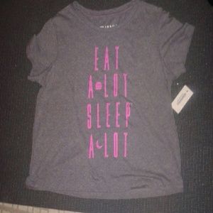 Eat a lot sleep a lot tee