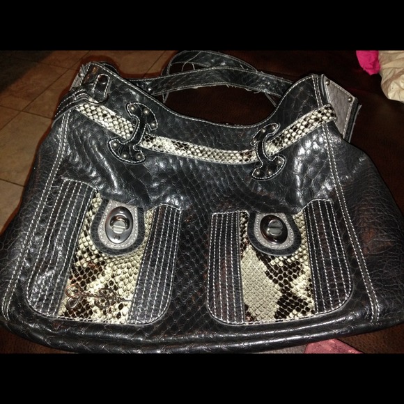 Jessica Simpson handbag. Large. Snake skin.