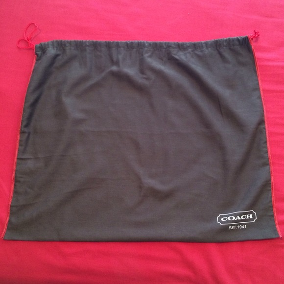New COACH dust bag 19x23