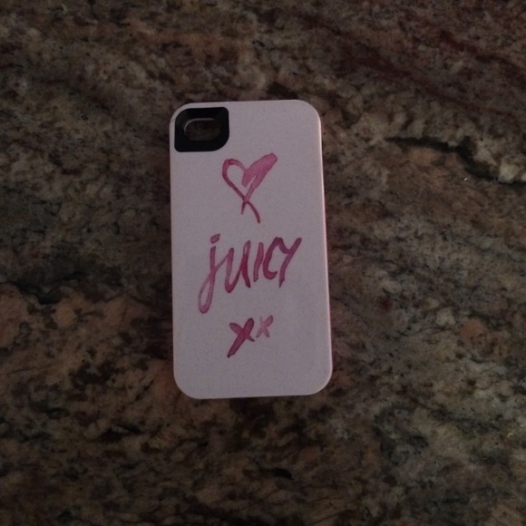 Juicy couture iPhone 4/4s case