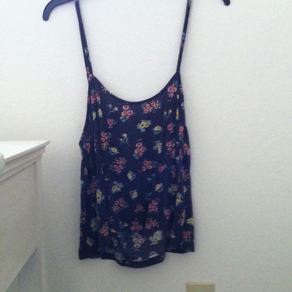 Brandy melville floral tank