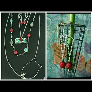 Crazy Agate Owl Set!!