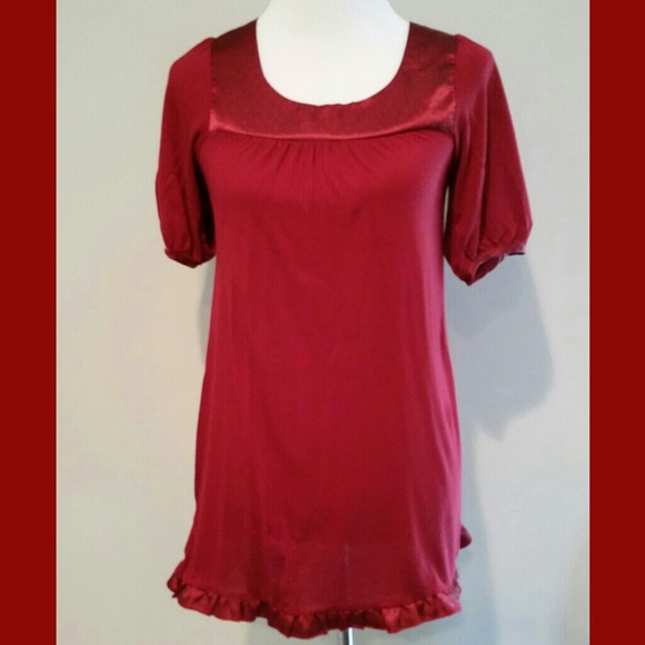 Rust colored feminine top