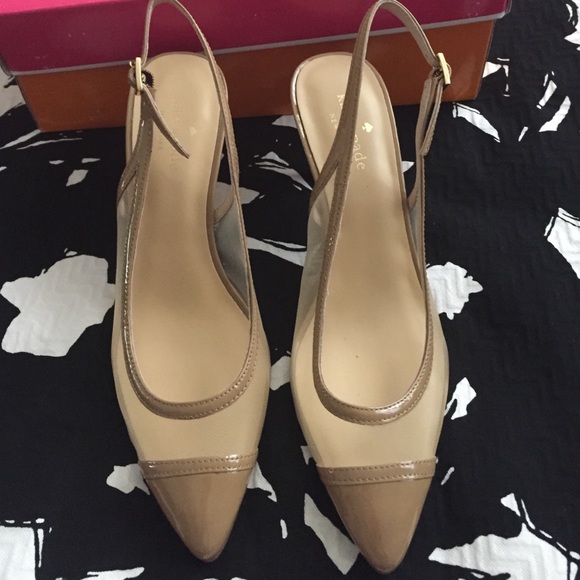 Kate Spade Nude mesh pump - Picture 2 of 3