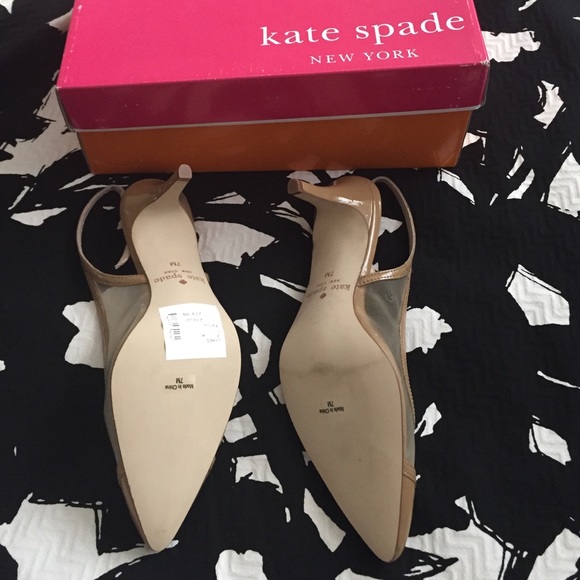 Kate Spade Nude mesh pump - Picture 3 of 3