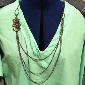 Dark Silver Necklace