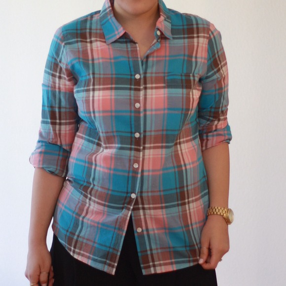 Jcrew plaid shirt