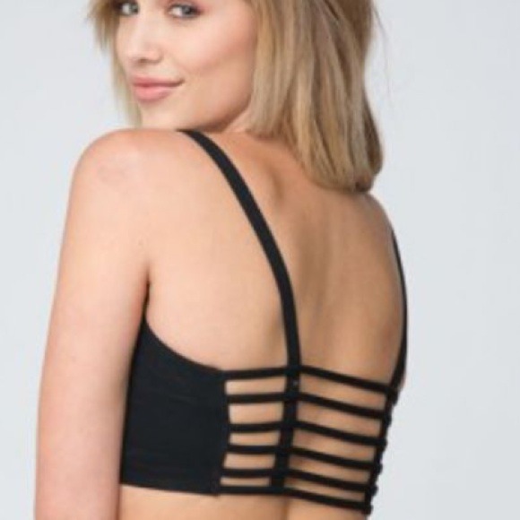 SOLD ON VINTED Black chiyo bralette