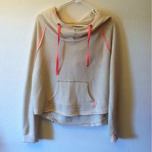 Free people hooded sweater!