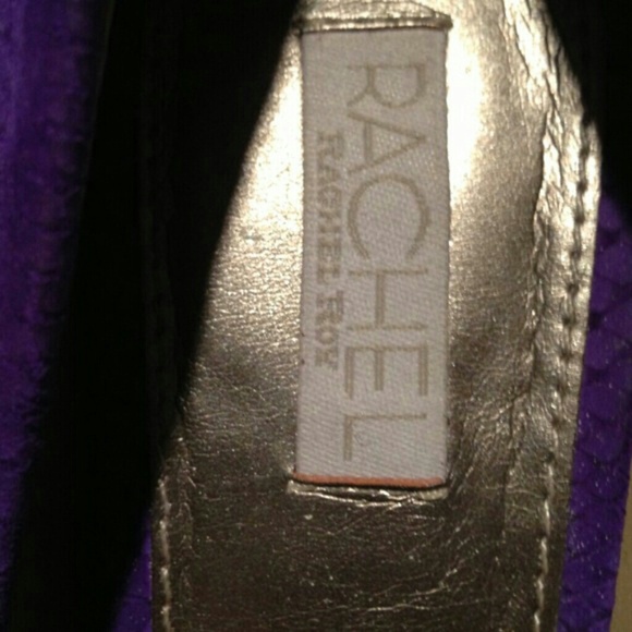 SOLD...Royal purple Rachel Roy heels...SOLD - Picture 4 of 4