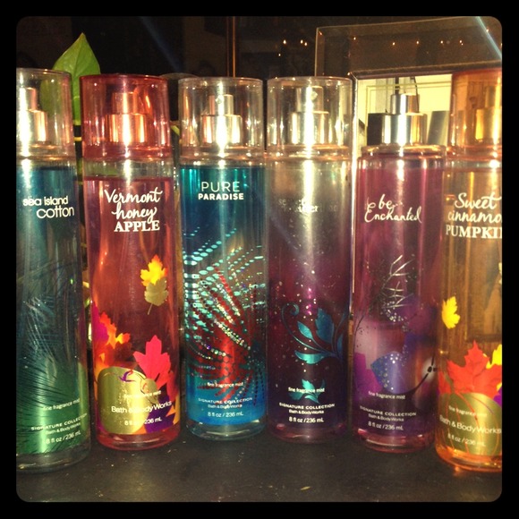 Bath & body works body spray