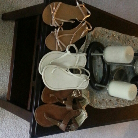 Sale....Bundle of sandals!!!!