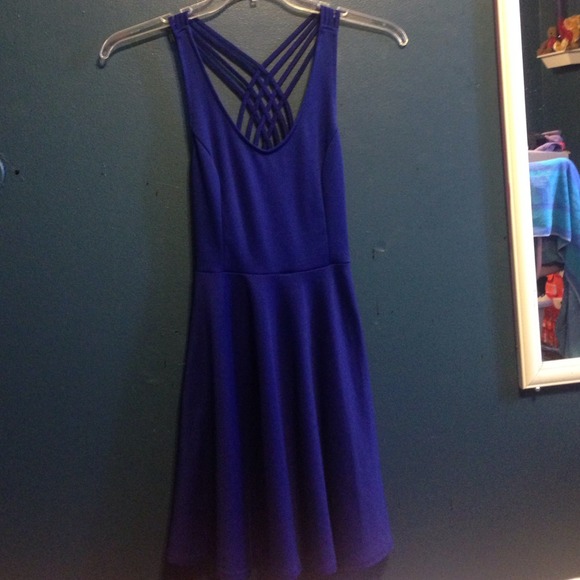 Blue dress