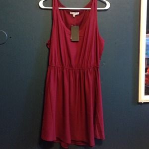 Wine little dress