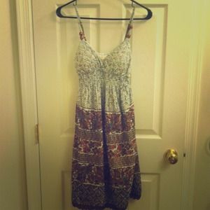 Simple patterned sundress