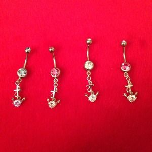 Banana Belly Buttom Ring