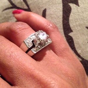 Wedding band & engagement ring