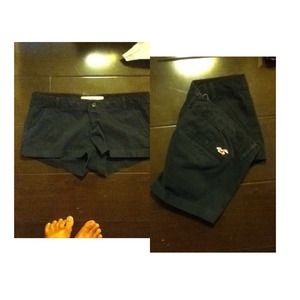 Hollister Classic Low Rise Shorts - Navy