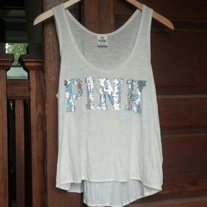 Victoria's Secret PINK Sequin Tank