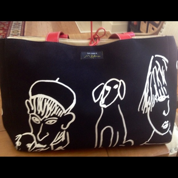 kate spade Handbags - SOLD Kate Spade Maira Kalman Canvas Tote Bag Purse