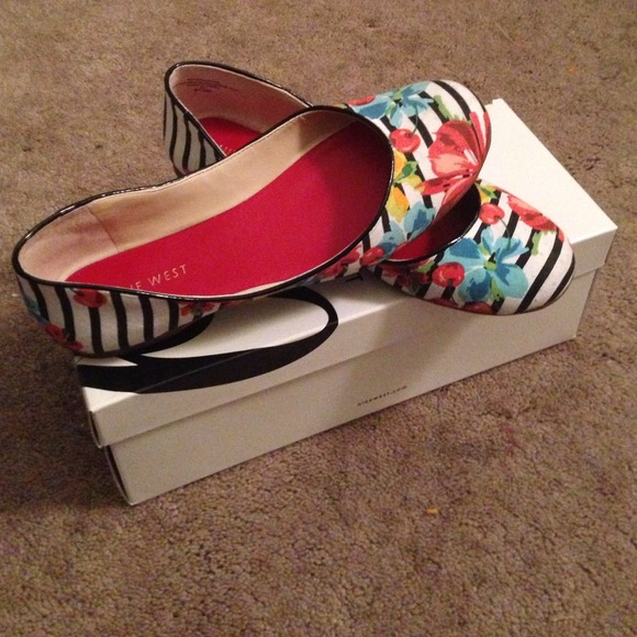 Floral flats