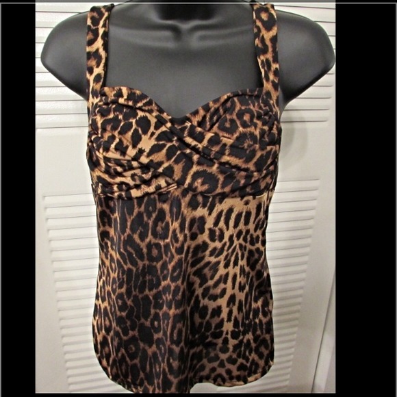 Forever 21 Animal Print Blouse