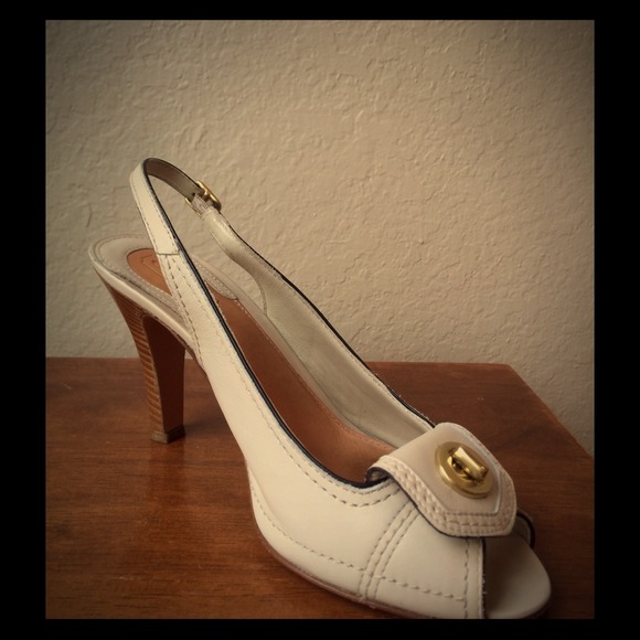 Classic Coach Slingbacks
